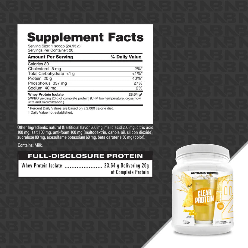 Clear Protein