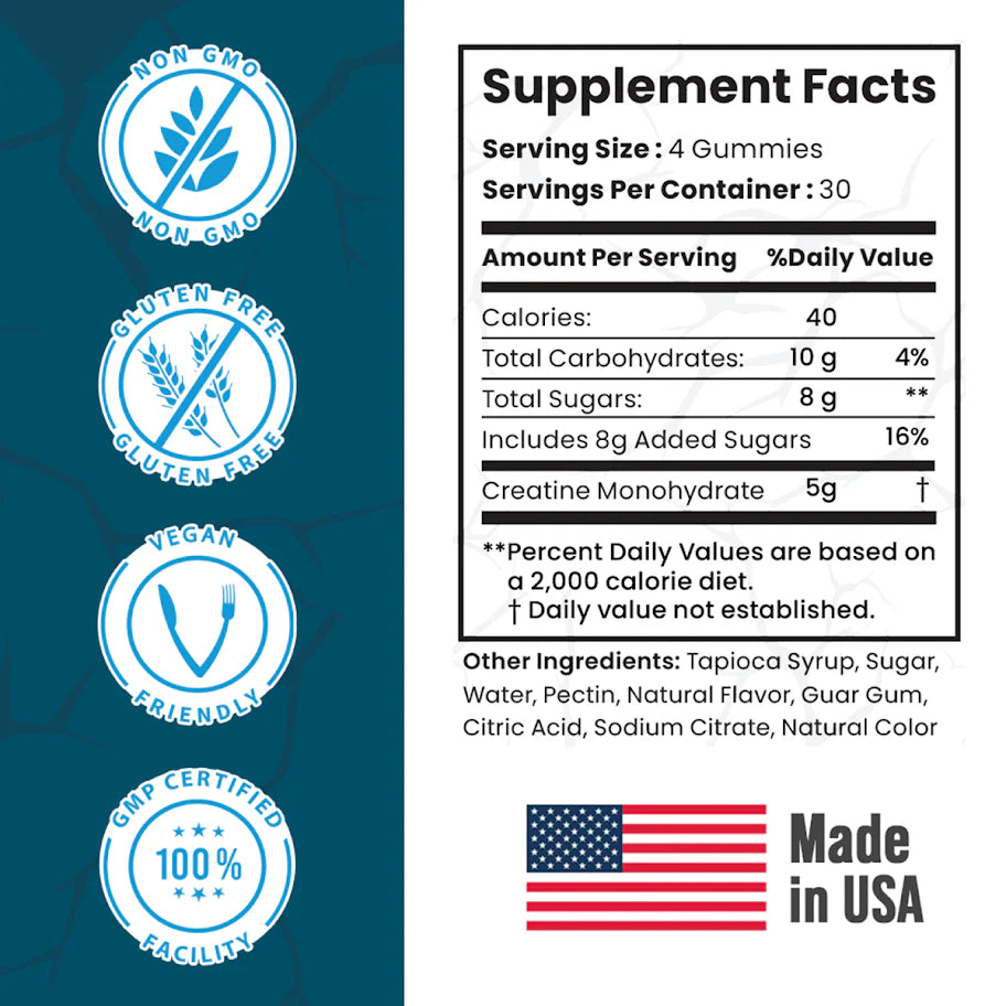 SMASH CREATINE GUMMIES