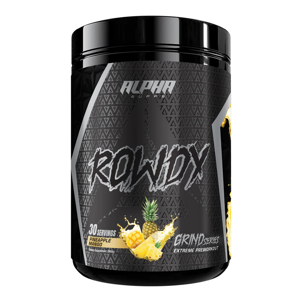 Alpha Supps Rowdy Preworkout