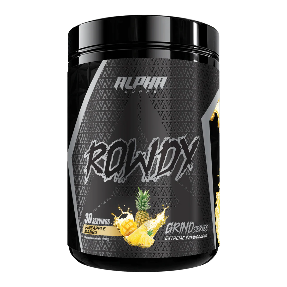 Alpha Supps Rowdy Preworkout