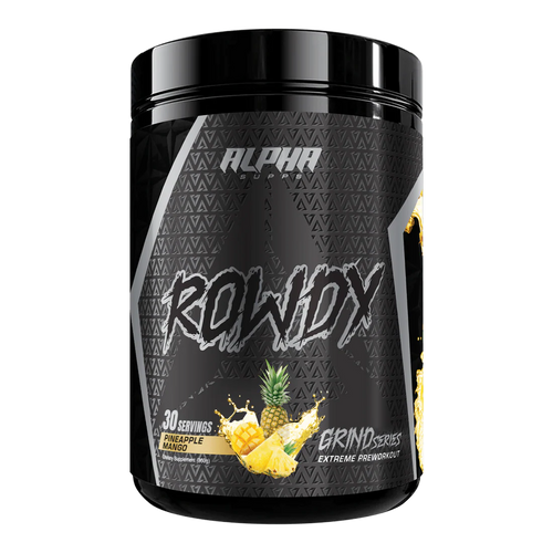 Alpha Supps Rowdy Preworkout
