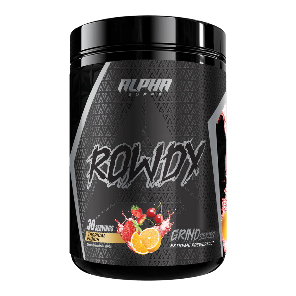 Alpha Supps Rowdy Preworkout