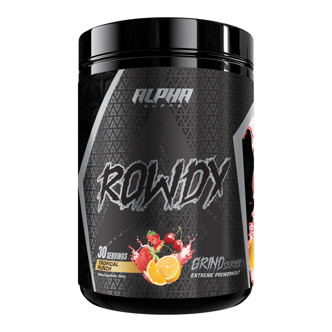 Alpha Supps Rowdy Preworkout